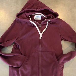 Cotton Zip Up Hoodie